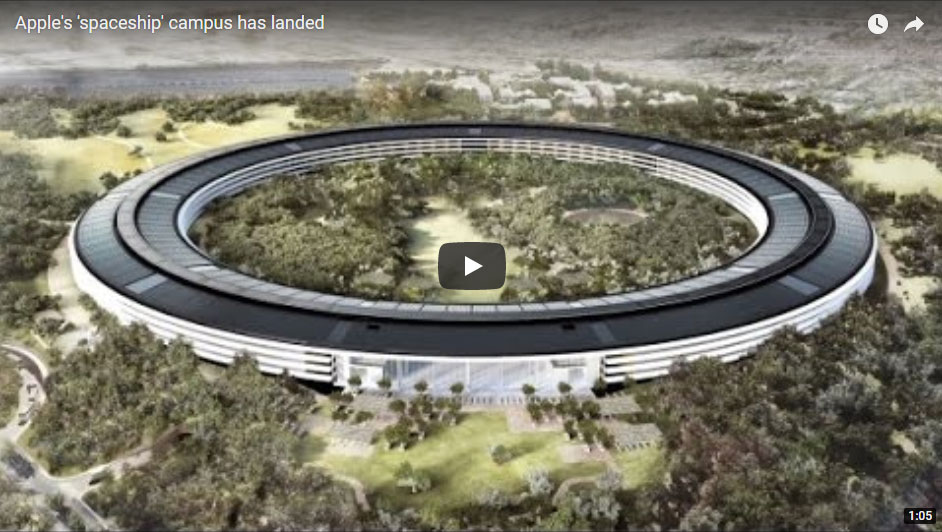 Apple Park, Apple’s New Spaceship Campus