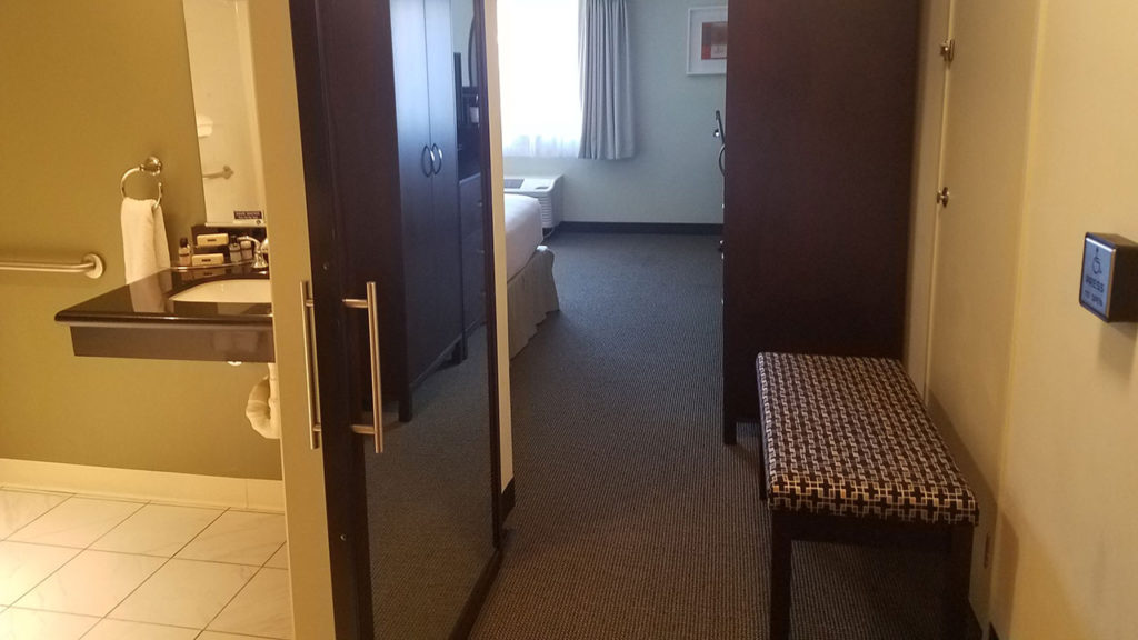 ADA Queen Room - Wheelchair Accessible Entrance