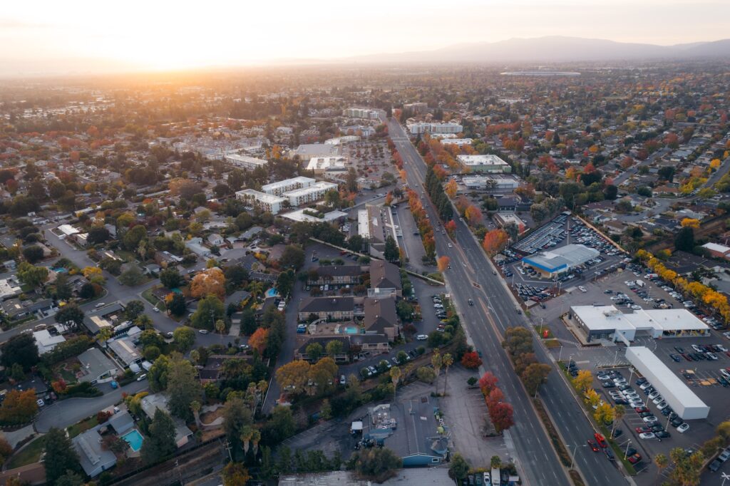 Aerial view