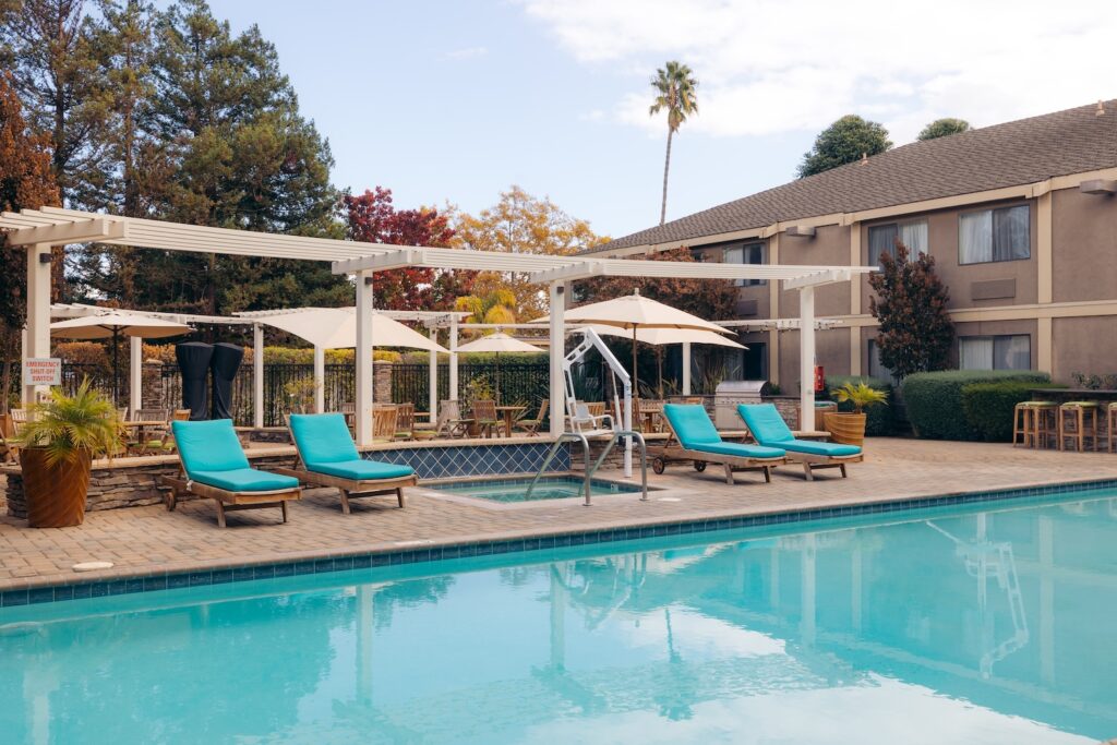 Pool area